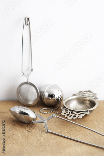 Collection of Tea Strainers photo