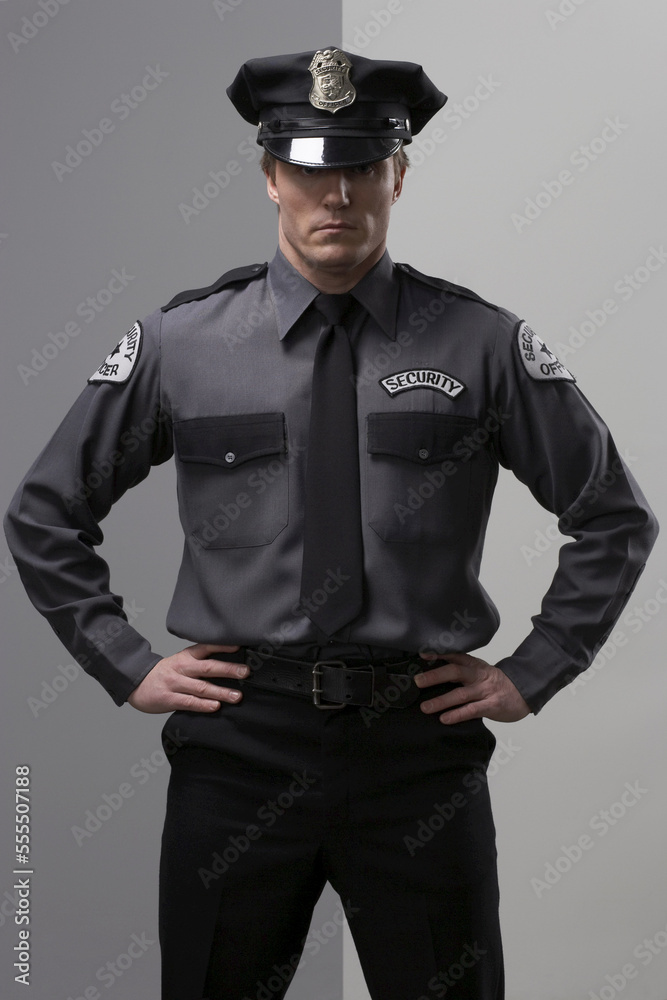 Portrait of Security Guard Portrait of Security Guard