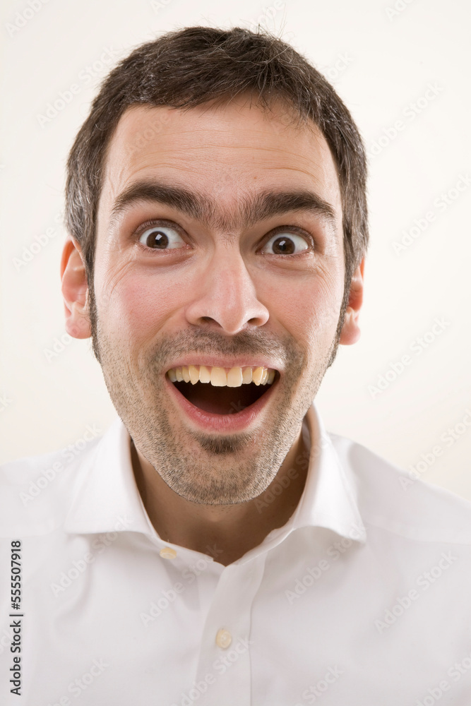 Man with Wide Eyes Man with Wide Eyes