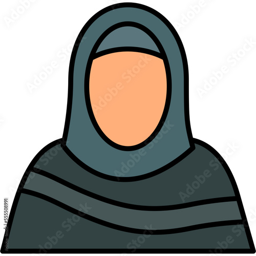 Moslem Woman Icon