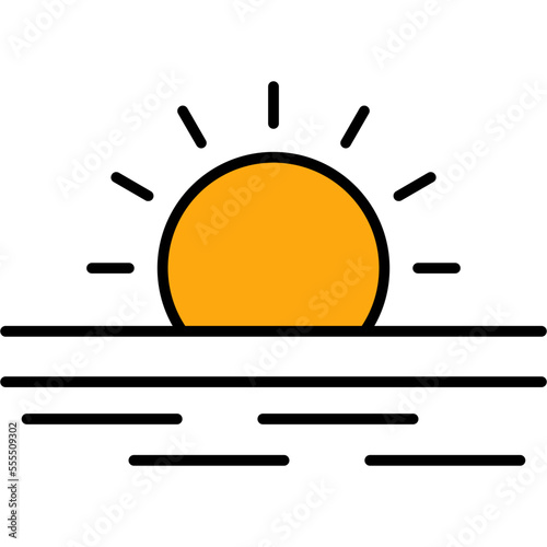 Ramadan Sunrise Icon
