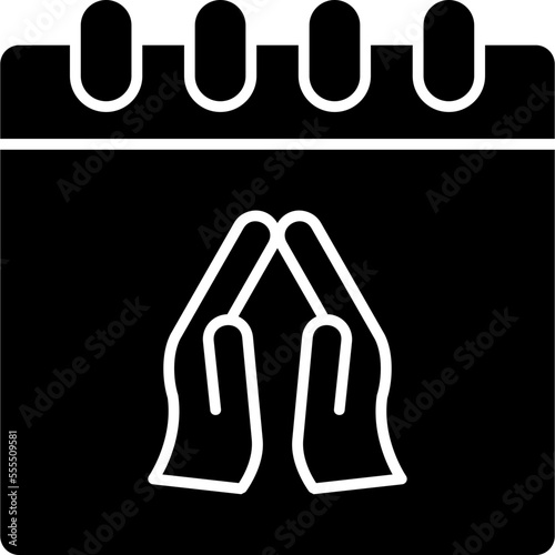 Praying Icon