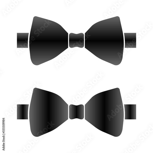 Set of colored bow ties vector illustration. Bow tie vintage formal fashion sybmol colors. Set of Bow Tie isolated on white background


