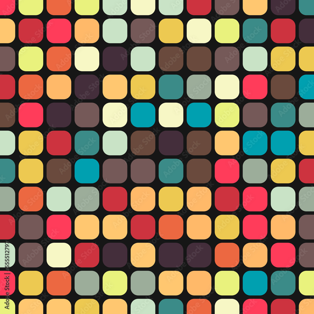 Color checkered squares background abstract illustration