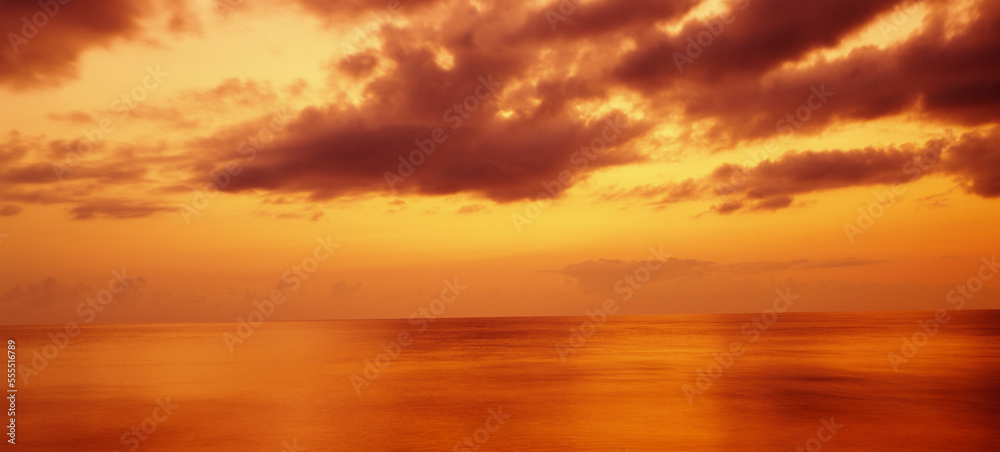 Seascape at Sunset Seascape at Sunset