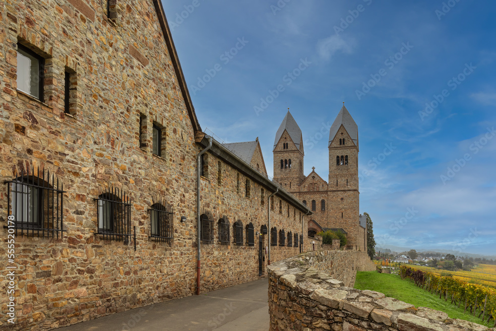Abbey of Saint Hildegard von Bingen, Ruedesheim, Rhine, Rhineland, Germany, Europe