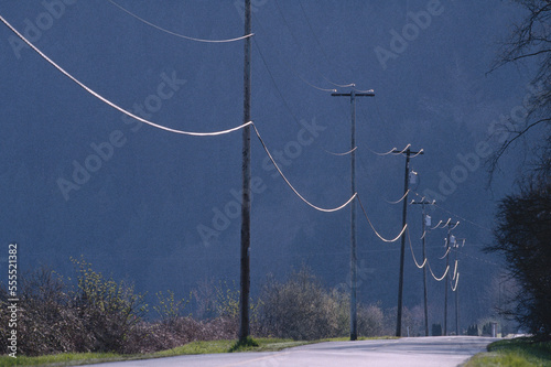 Rural Road, British Columbia, Canada
