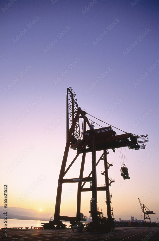 Container Crane, Vancouver, British Columbia, Canada Container Crane, Vancouver, British Columbia, Canada