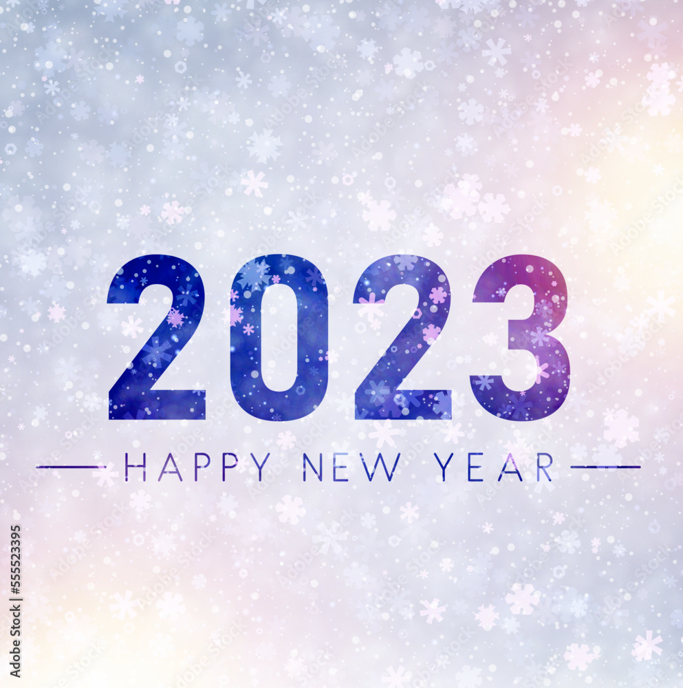2023 happy new year sign on sweaty grass with snowflakes. 2023 happy new year sign on sweaty grass with snowflakes.