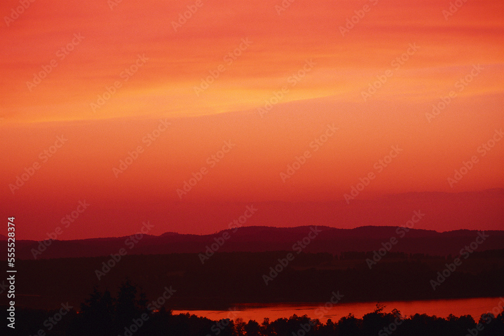 Sunset New Brunswick, Canada