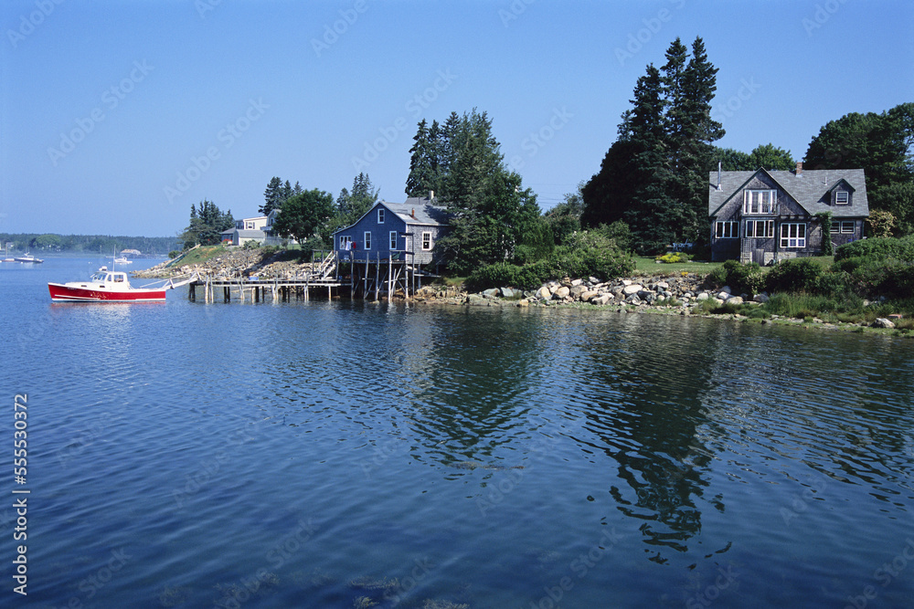 Bass Harbor, Mount Desert Island, Maine, USA Bass Harbor, Mount Desert Island, Maine, USA