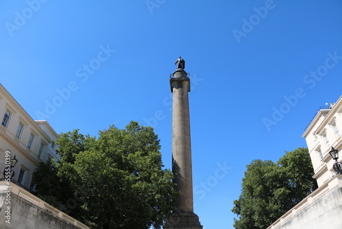 View to Duke of York Column in London, England Great Britain  photo