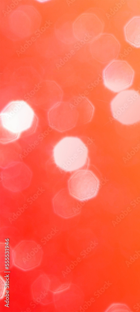 Red Bokeh Background,  Modern Vertical design suitable for Advertisements, Posters, Banners, Promos, and Creative graphic design works