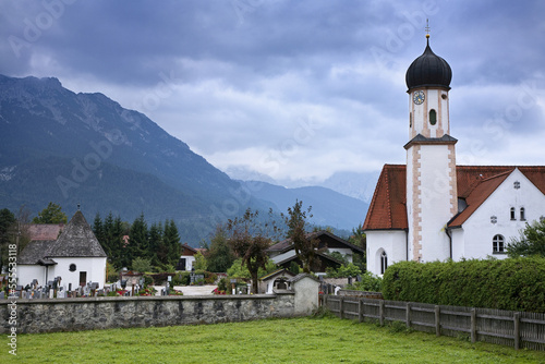 Saint Jacob Church, Wallgau, Bavaria, Germany photo