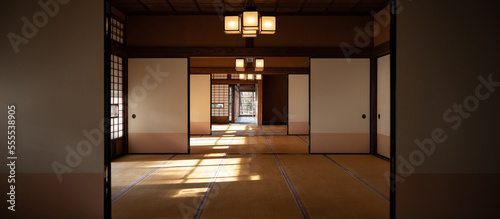 日本家屋・古民家・座敷・旅館など和室のイメージ写真