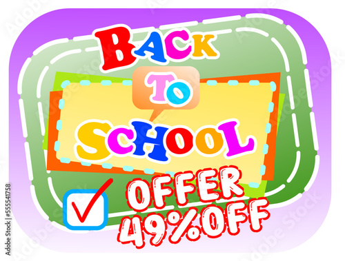 TAGS DISCOUNT, PROMOTION, OFFER, SALE, SCHOOL SUPPLIES, BACK TO SCHOOL