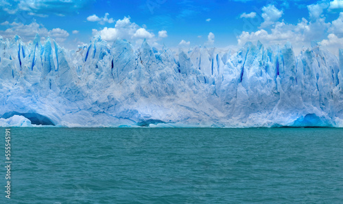 Argentina, Patagonia, El Calefate Perito Moreno Glacier in Glaciers National park Los Glaciares.
