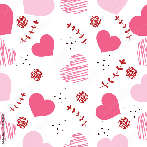 Festive pattern for Valenti...