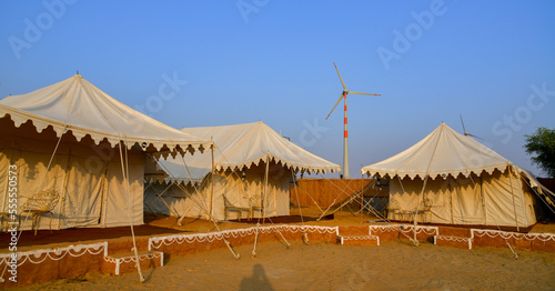 Beautiful tent camp in the Thar Desert © Phuong