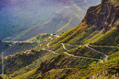 Bergstrassen auf Teneriffa