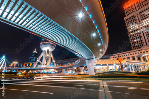 Photography urban traffic