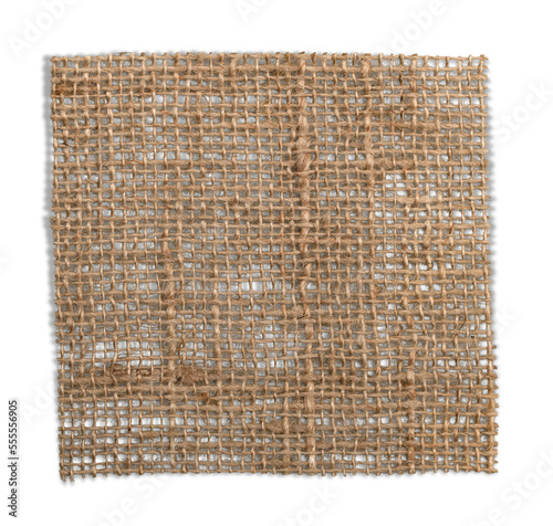 Photos Empty brown natural sackcloth pice