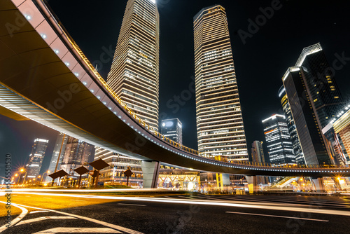 Car light trails