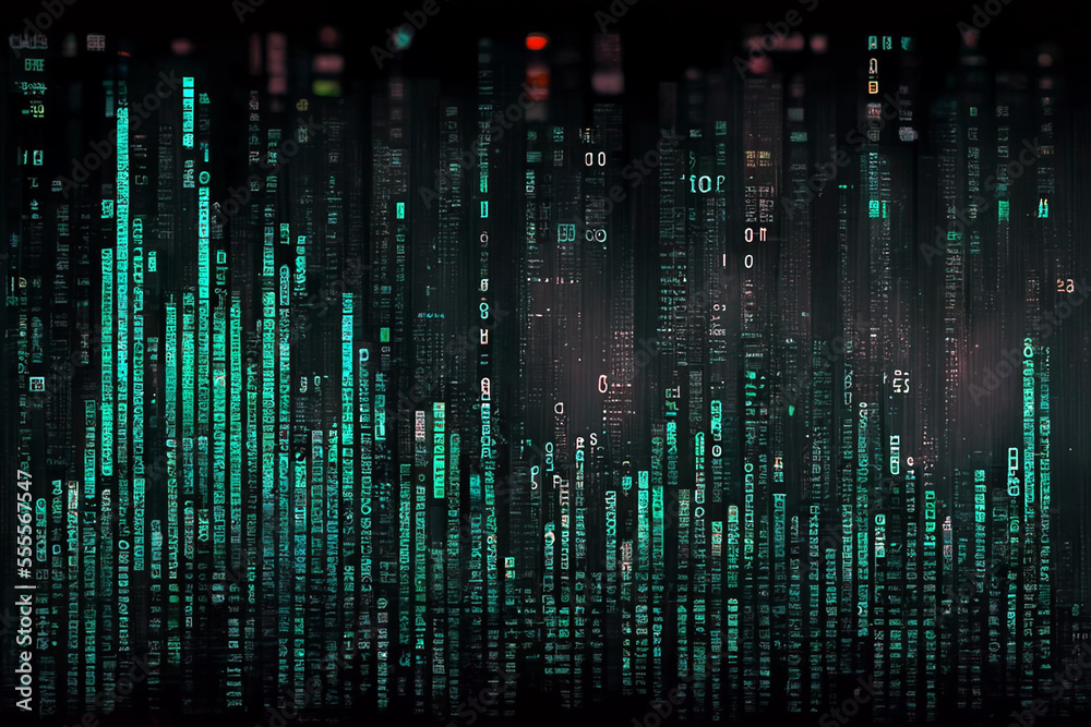 codes screen background Generative AI codes screen background Generative AI