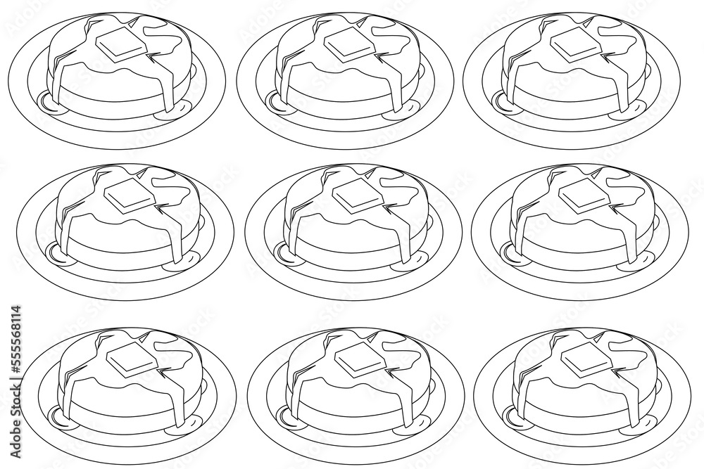  food pattern background.