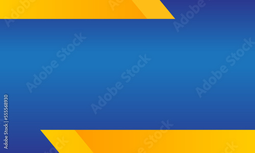 Free Download Modern geometric blue orange shape background for business presentation - GFXLoad