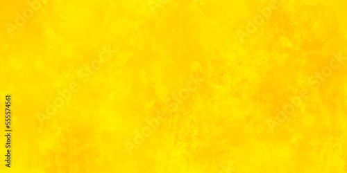 Concrete wall yellow color for texture background. Abstract yellow grunge background with growing effect. yellow color painting background, vector, illustration