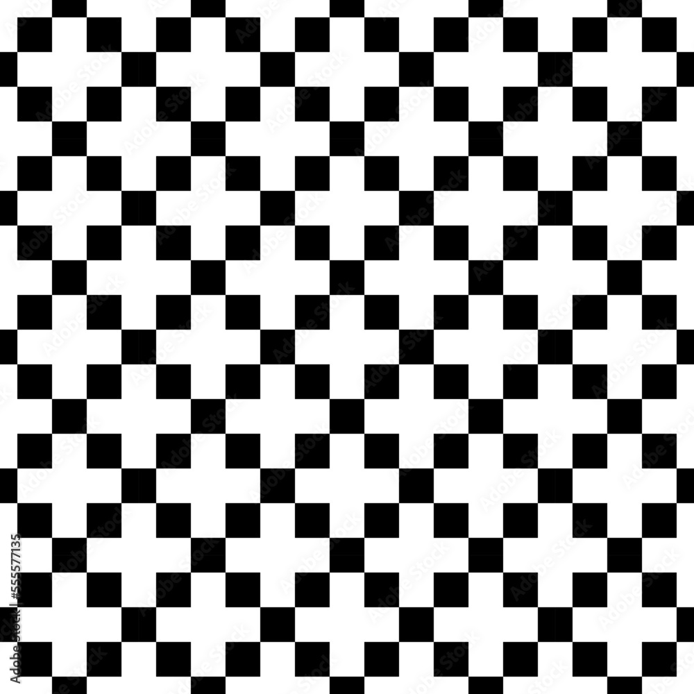 Fototapeta premium Vector seamless with a geometric modern pattern 