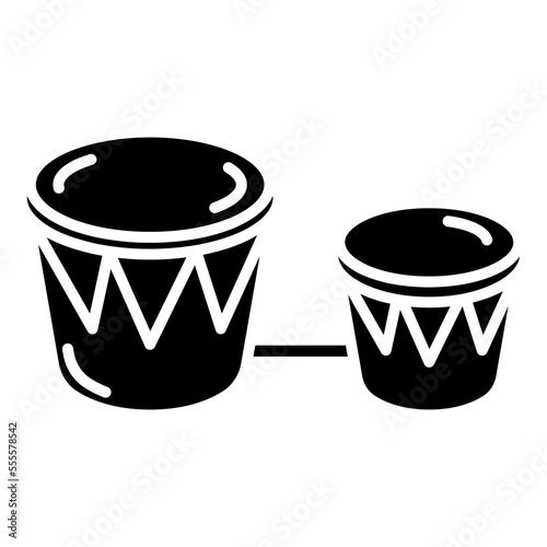 bongo drum icon