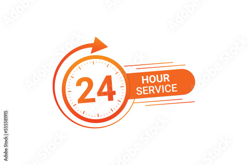24 Hour Service Vector element