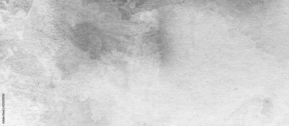 Naklejka premium concrete wall white color for the background. Cement wall modern style background and texture. Paint leaks and Ombre effects. Silver ink and watercolor textures marble.