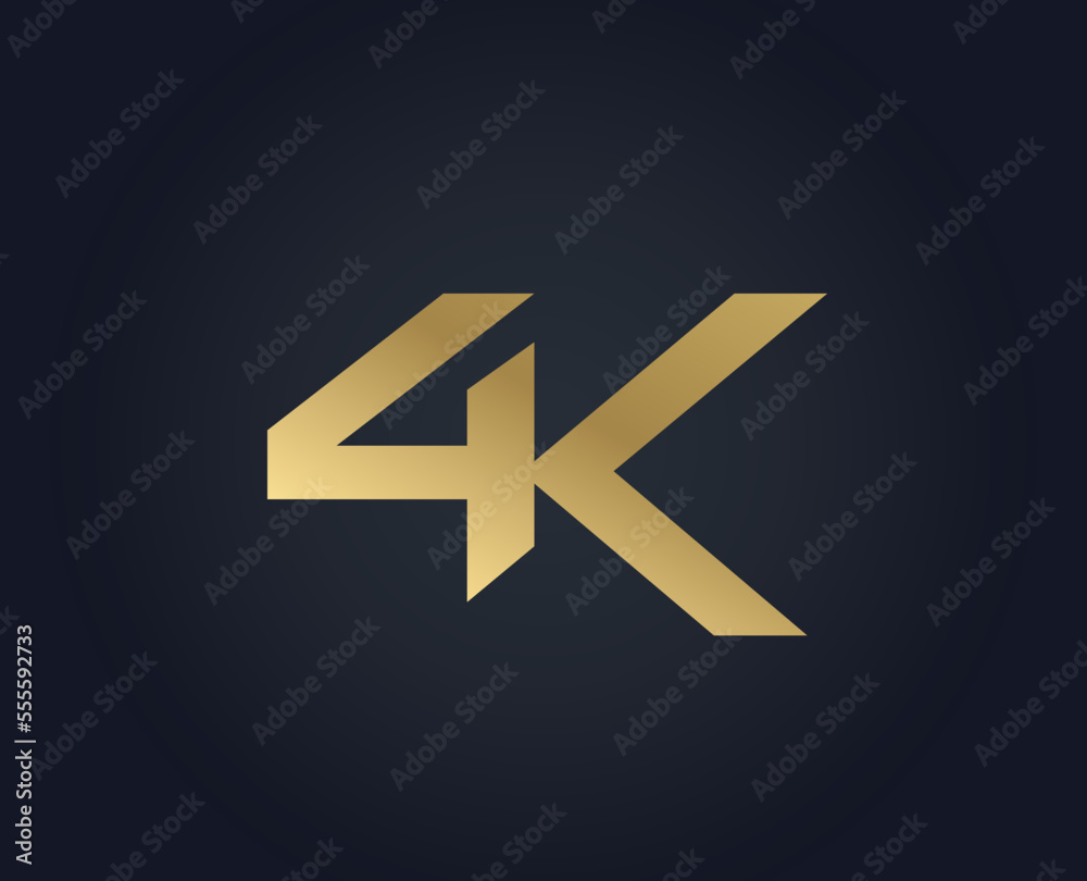 4k text typography design patter vector.