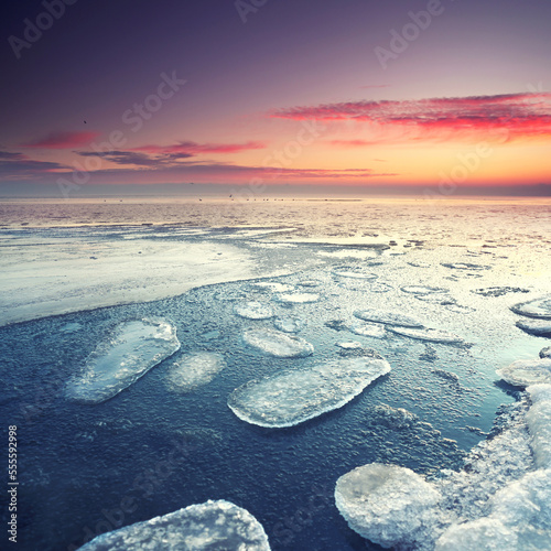 Fototapeta Naklejka Na Ścianę i Meble -  Küste im Winter