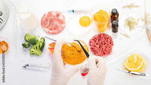 Food quality control in the laboratory.