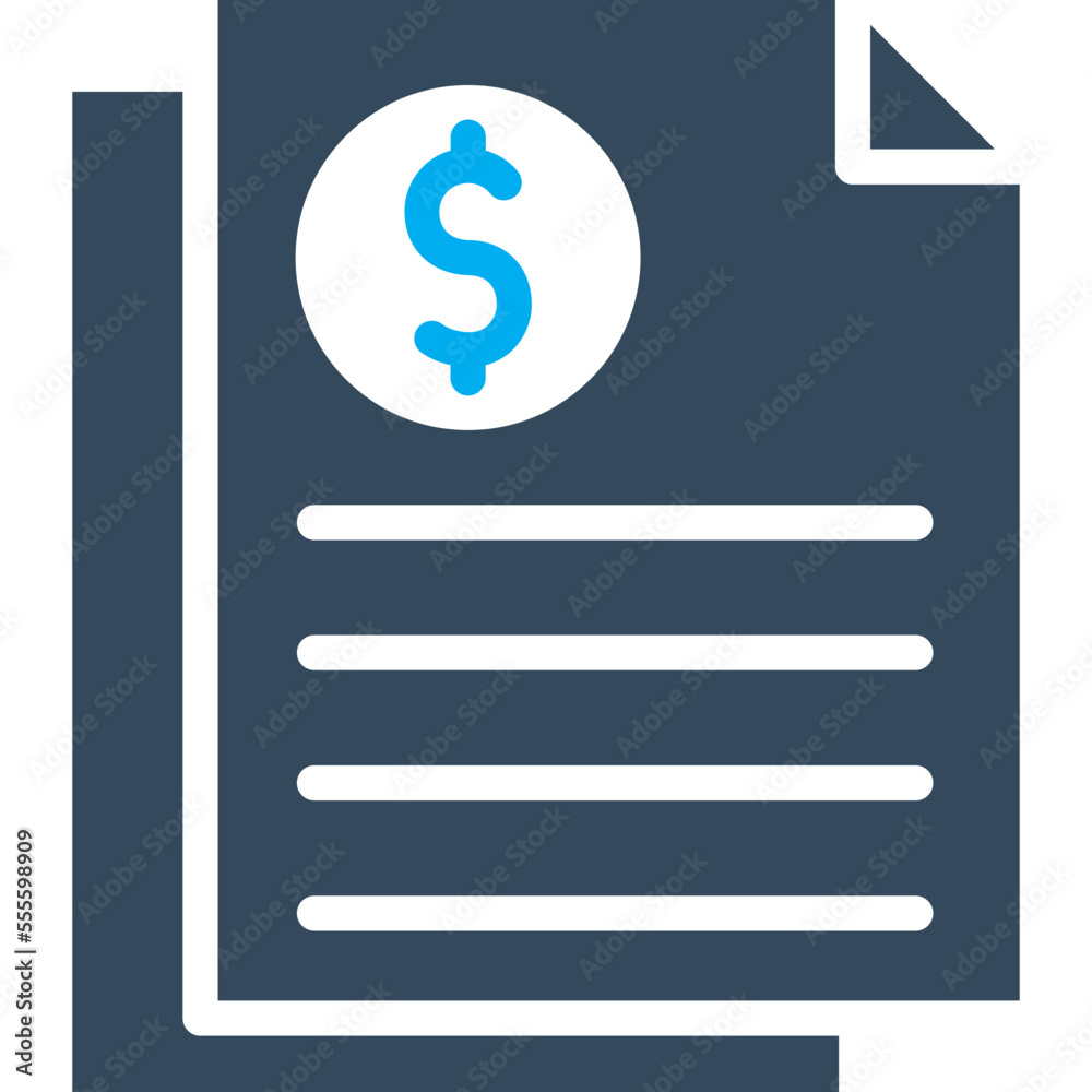 Expense File Vector Icon
Expense File Vector Icon