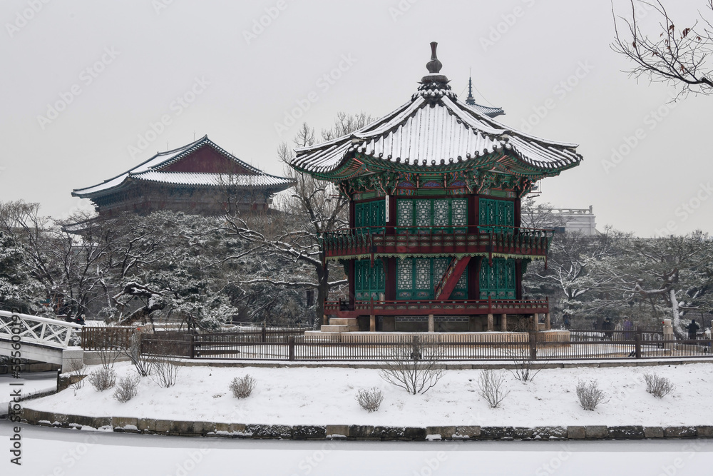 서울, 경복궁의 겨울 서울, 경복궁의 겨울