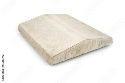 Precast Concrete Wall Cap on a white background