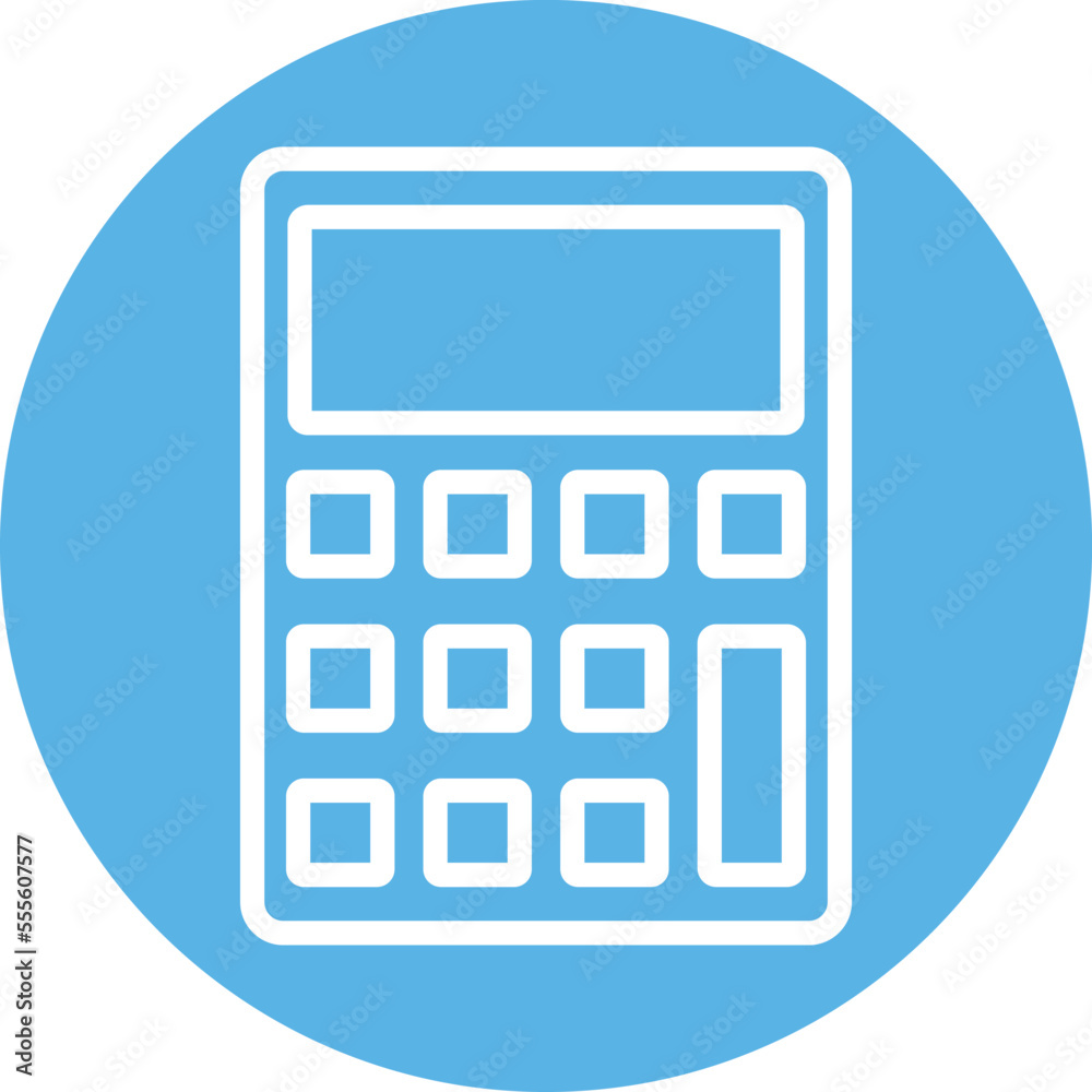 Calculator Vector Icon
Calculator Vector Icon