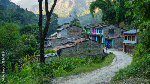 Village in Nepal  photo