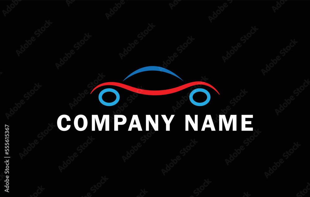 Car Logo Vector Illustration, abstract car design Car Logo Vector Illustration, abstract car design