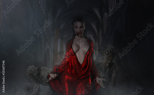 Fényképezés Bloody lady
