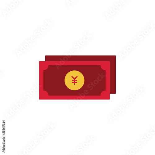 Yuan money themed icon is suitable for web, apk or additional decoration for your project