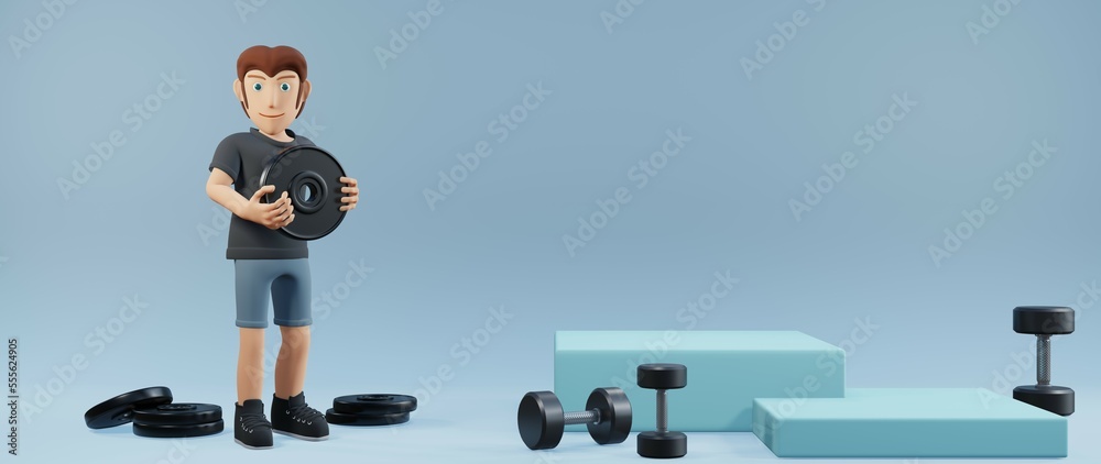 3D rendering of podium for fitness products health products or dietary supplement 3D rendering of podium for fitness products health products or dietary supplement