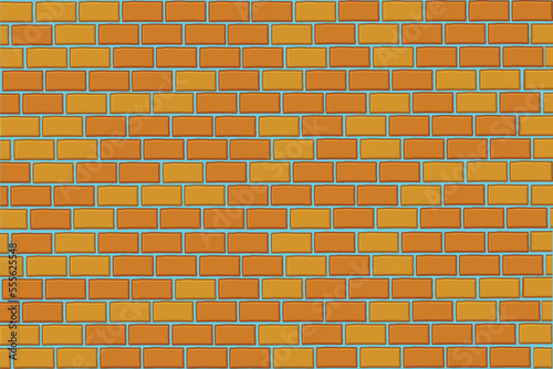 Brick wall seamless texture background Pro Vector illustration