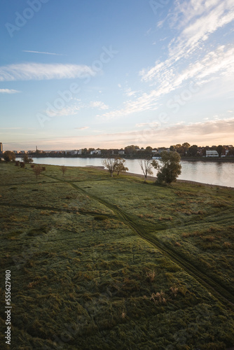 River and meadow