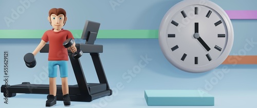 3D rendering of podium for fitness products health products or dietary supplement